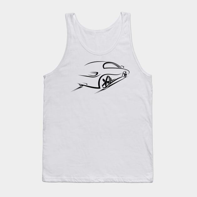 Car Lover Fast Cars Tank Top by iamurkat